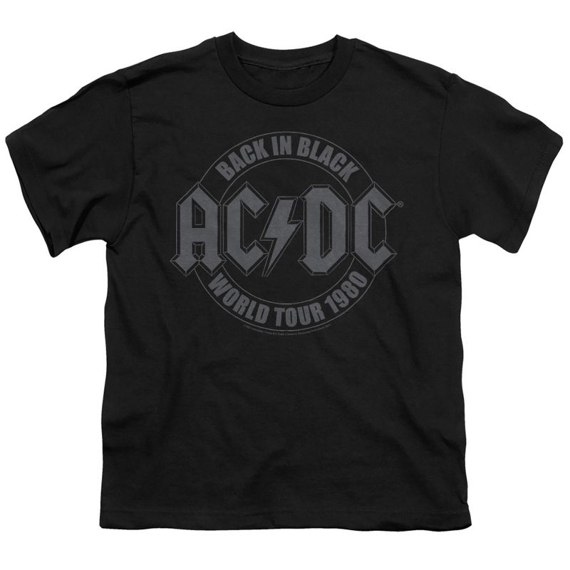 تي شيرت بشعار جولة ACDC للأولاد