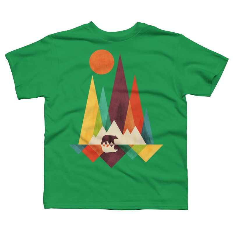 تي شيرت بتصميم الدب الجبلي من راديومود للأولاد