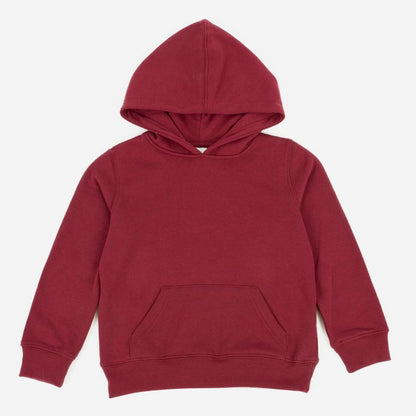 Leveret Kids Hooded Sweatshirt - Kids Hoodie Pullover Sweatshirt- With Kangaroo Pocket - Neutral Solid Color
