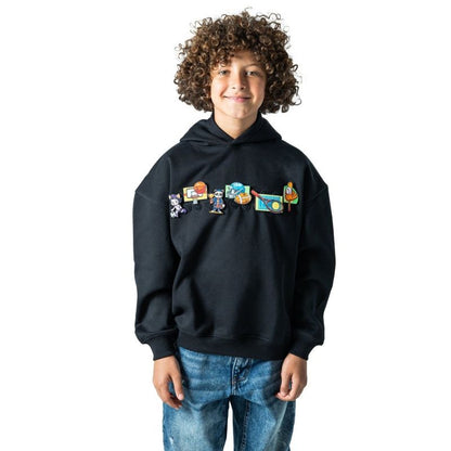 هودي Rabble القابل للتخصيص بشريط فيلكرو - مناسب للجنسين، تُباع الرقع بشكل منفصل