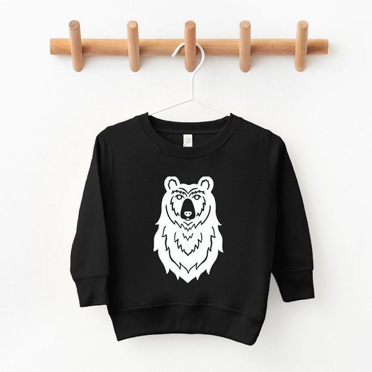 The Juniper Shop Bear Head Toddler Graphic Sweatshirt