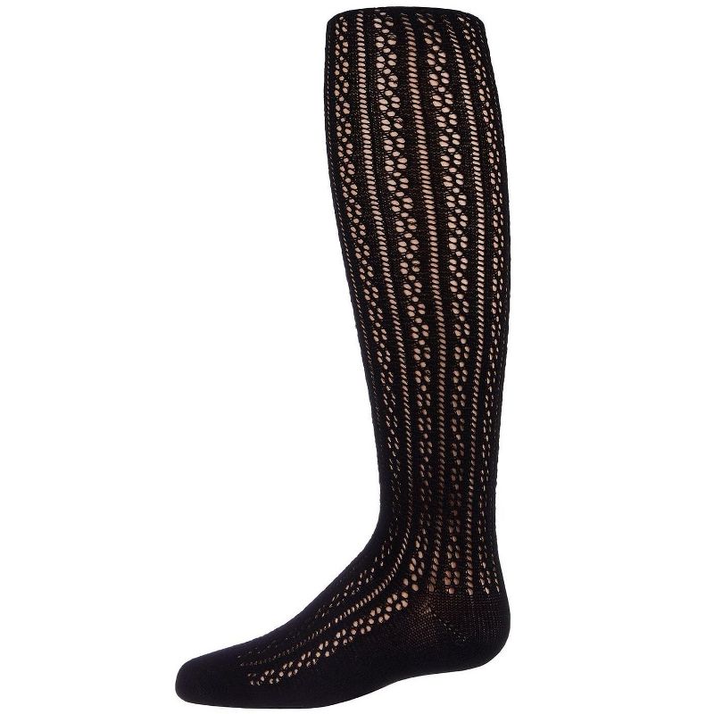 Memoi Pelerine Stitch Girl's Cotton Blend Tights