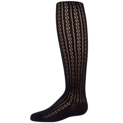 Memoi Pelerine Stitch Girl's Cotton Blend Tights