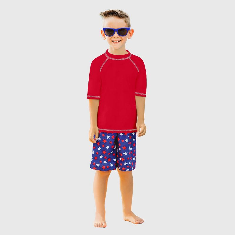 City Threads Boys UPF 50+ Short Sleeve Rashguard - USA-Made (Part 2)