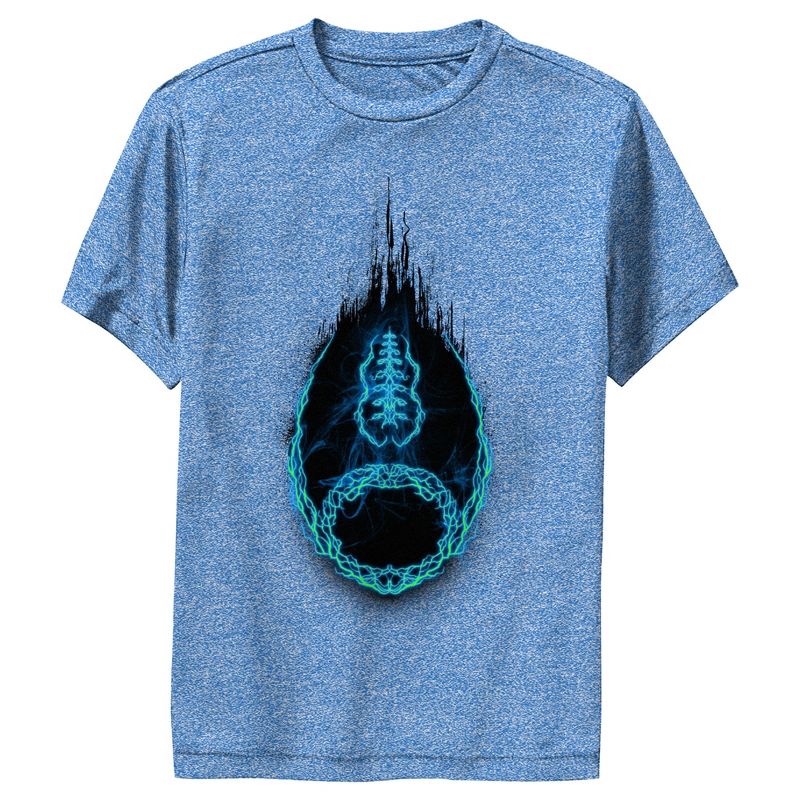 Boy's Lost Gods Lighting Bolts Football Performance Tee