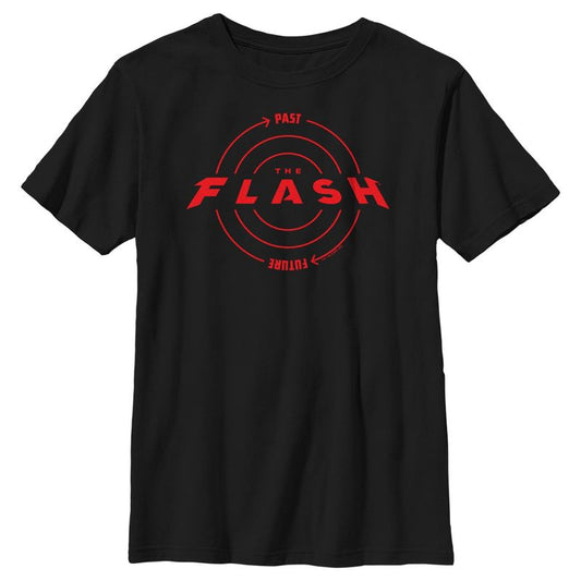 Boy's The Flash Time Travel Logo T-Shirt