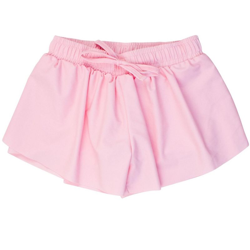 RuffleButts Toddler Girls Active Butterfly Shorts