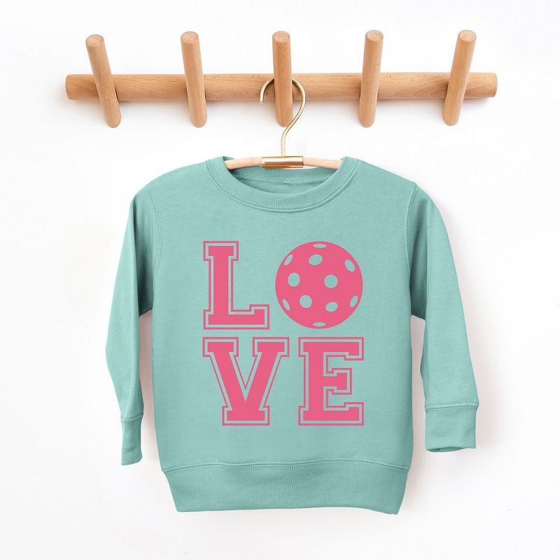 The Juniper Shop Pickleball Love Youth Ultra-Soft Graphic Sweatshirt