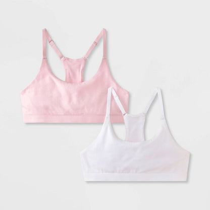Girls' 2pk Soft Cup Bralette - Cat & Jack™