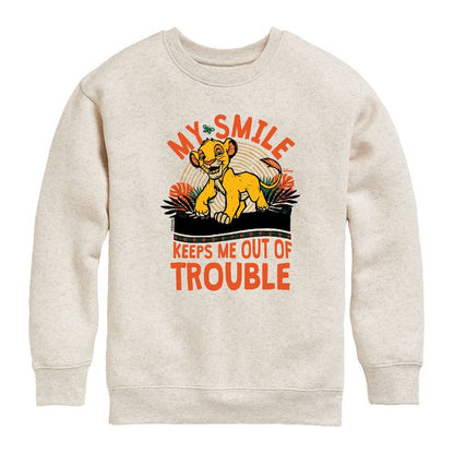 Boys' - Disney - The Lion King Graphic Long Sleeve Fleece Sweatshirt