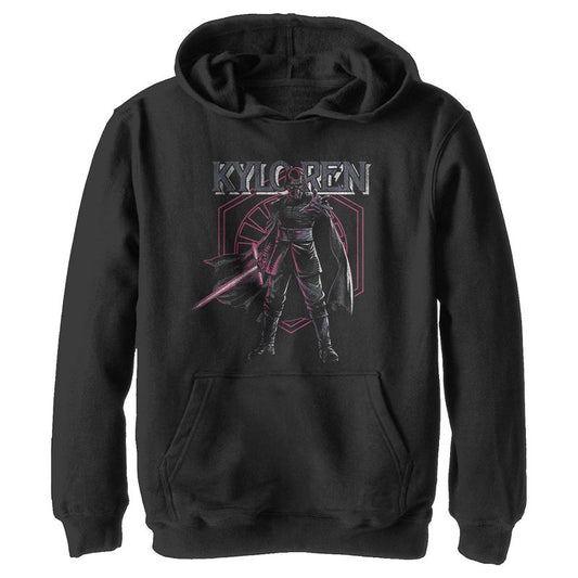 Boy's Star Wars: The Rise of Skywalker Kylo Ren Emblem Pull Over Hoodie