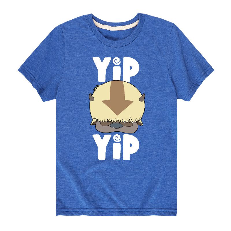Boys' - Avatar: The Last Airbender - Cute Appa Yip Yip Short Sleeve Graphic T-Shirt