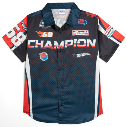 Hot Wheels Button Down Dress Shirt