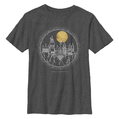 Boy's Harry Potter Hogwarts Circle Moonrise T-Shirt