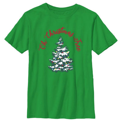 Boy's Lost Gods Oh Christmas Tree T-Shirt