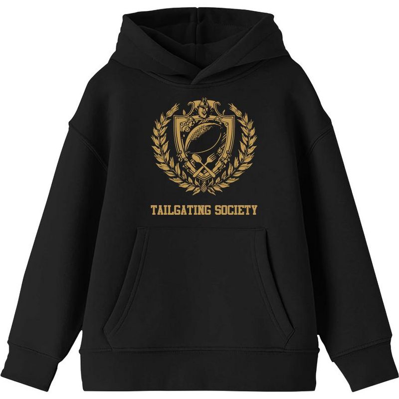 American Football Tailgating Society Youth Long Sleeve Hoodie