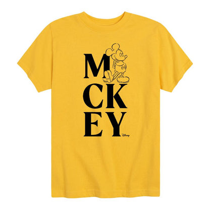 Boys' - Disney - Mickey Mouse Short Sleeve Graphic T-Shirt