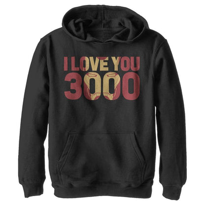 هودي بقناع Marvel Iron Man Love 3000 للأولاد