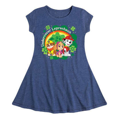 Girls' - Nickelodeon - Paw Patrol Fit & Flair Cap Sleeve Dress