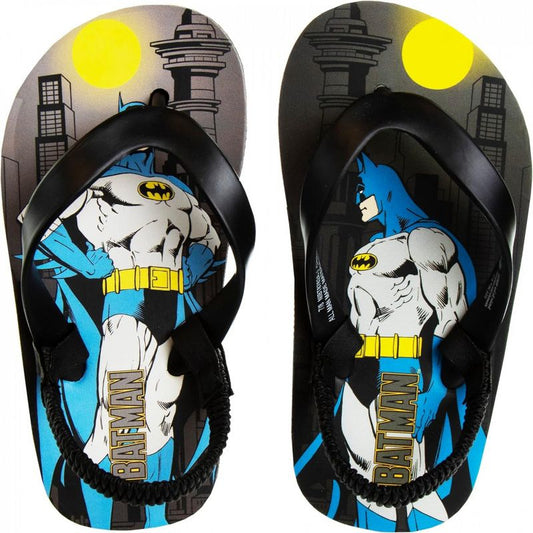 Adult Batman City Sunset Flip Flop Sandals