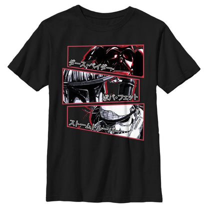 Boy's Star Wars: Visions Anime Panels T-Shirt