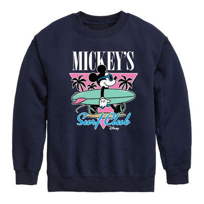 Boys' - Disney - Mickey & Friends Graphic Long Sleeve Fleece Sweatshirt