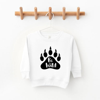 The Juniper Shop Be Wild Bear Paw Toddler Graphic Sweatshirt