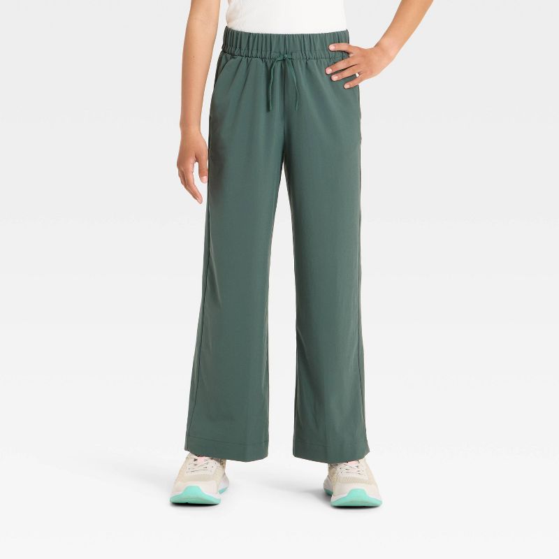Girls' Active Light Wide Leg Pants - All In Motion™
