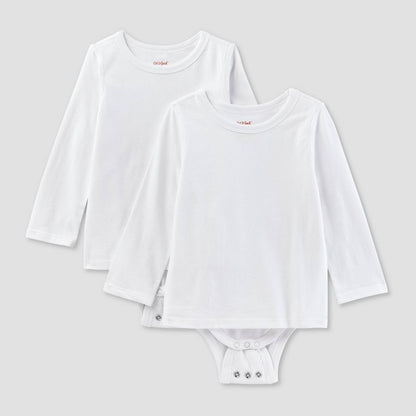 Toddler Adaptive Long Sleeve 2pk Abdominal Access Bodysuit - Cat & Jack™