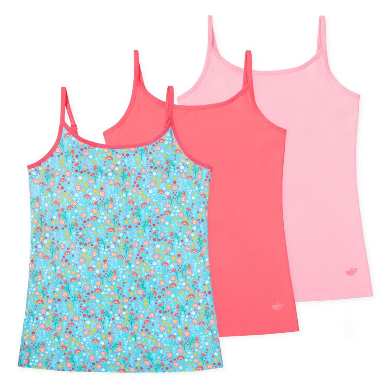 Lucky & Me Emma Girls Camisoles Multiple Colors and Sizes (3-Pack)
