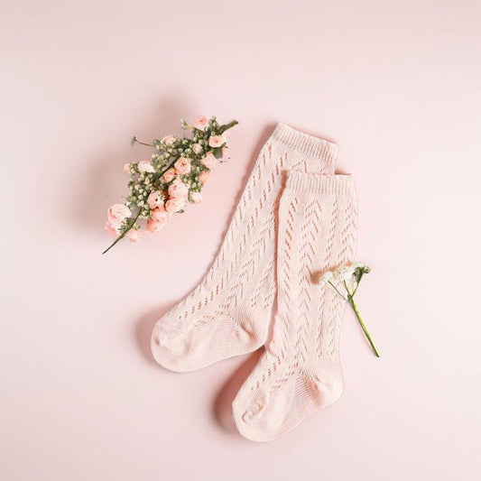 Little Love Bug Crochet Knee High Socks 2 Pack