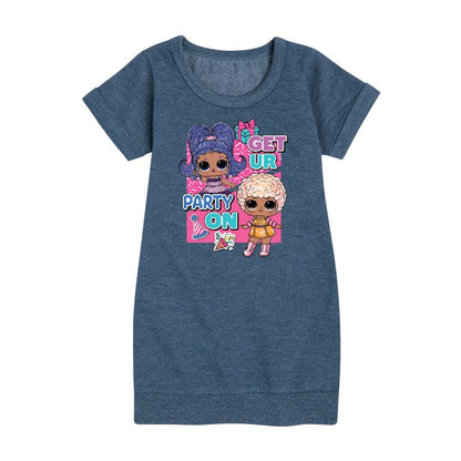 فستان صوف بأكمام قصيرة من LOL Surprise! للبنات - تألقي في حفلتكِ