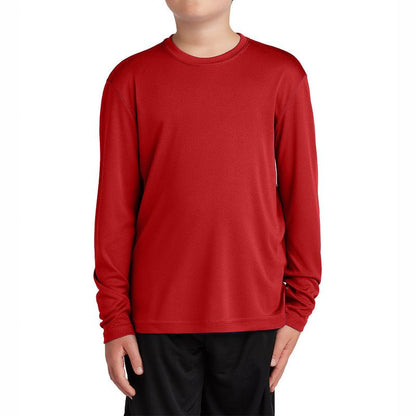 Mafoose Youth PosiCharge Long Sleeve Competitor Tee