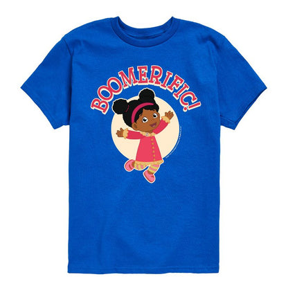 Boys' - Daniel Tiger - Boomerific -Youth Short Sleeve T-Shirt Short Sleeve Graphic T-Shirt