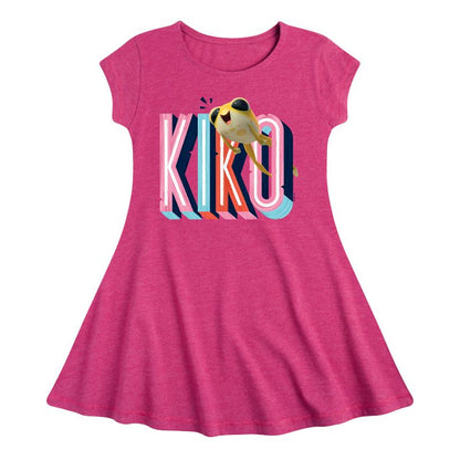 Girls' - Santiago of The Seas - Kiko Fit & Flair Cap Sleeve Dress