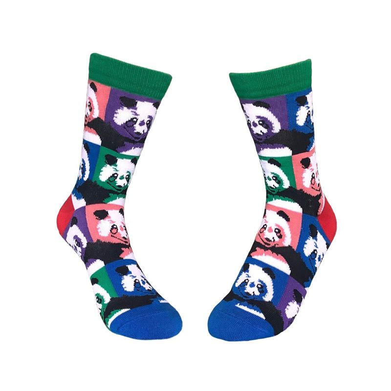 Pop Art Panda Pattern Socks from the Sock Panda (Small, Medium or Large)