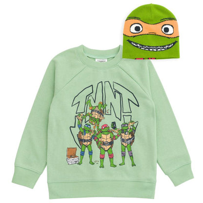 Teenage Mutant Ninja Turtles Fleece Sweatshirt and Hat Toddler