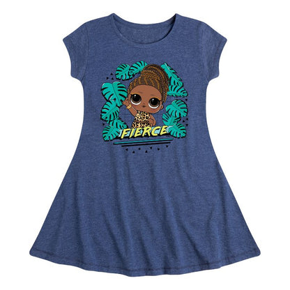 فستان بناتي - مفاجأة LOL! - فستان فيرس دول بأكمام قصيرة وقصة أنيقة