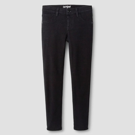 Girls' Mid-Rise Soft Knit Jeggings - Cat & Jack™
