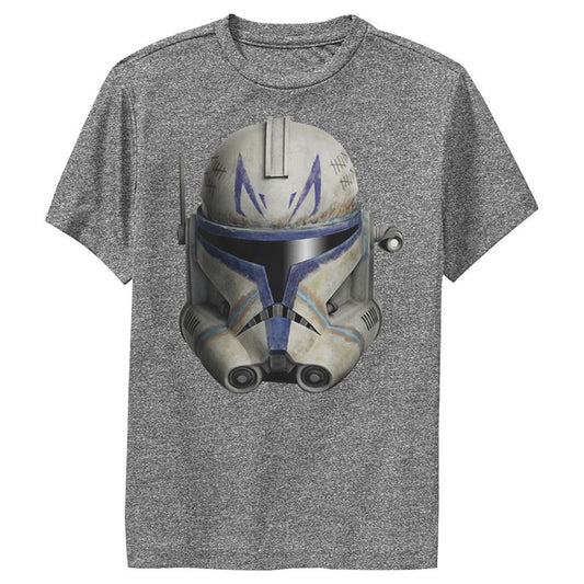 تي شيرت Star Wars: The Clone Wars Commander Rex Big Face Performance للأولاد