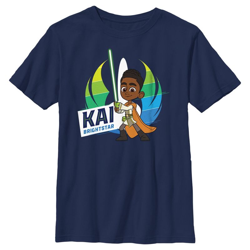 Boy's Star Wars: Young Jedi Adventures Kai Brightstar Portrait T-Shirt