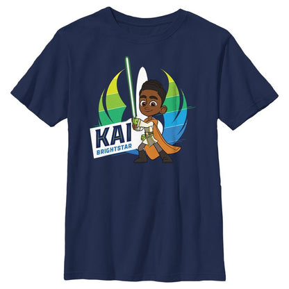 Boy's Star Wars: Young Jedi Adventures Kai Brightstar Portrait T-Shirt