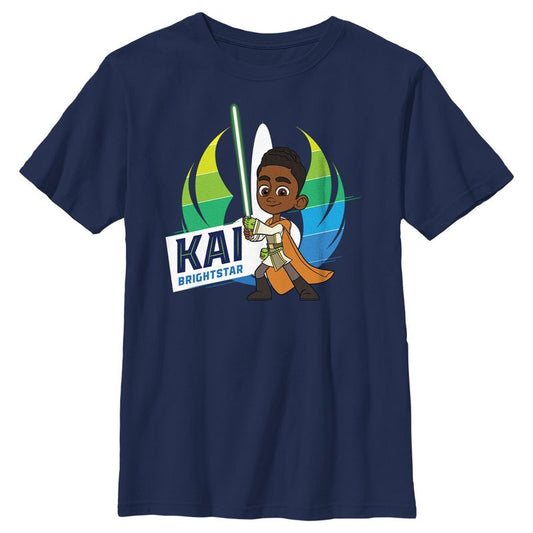 Boy's Star Wars: Young Jedi Adventures Kai Brightstar Portrait T-Shirt