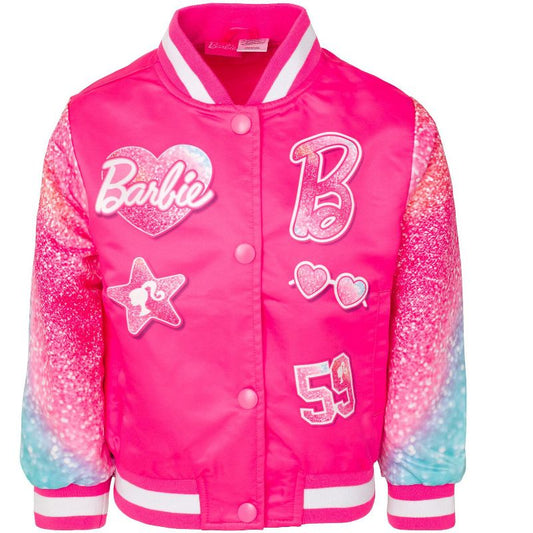 Barbie Girls Varsity Bomber Jacket Little Kid to Big Kid