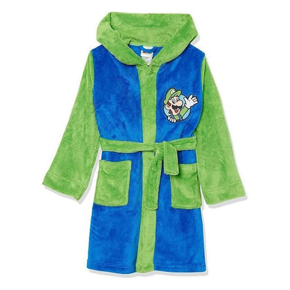 Super Mario Bros. Boys Costume Plush Fleece Robe