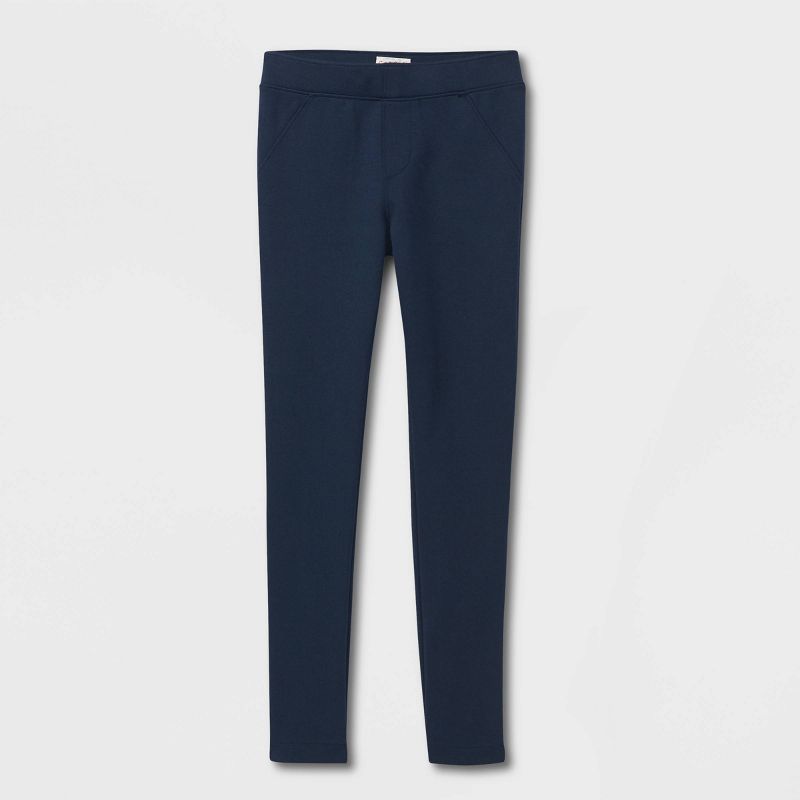Girls' Uniform Ponte Jeggings - Cat & Jack™