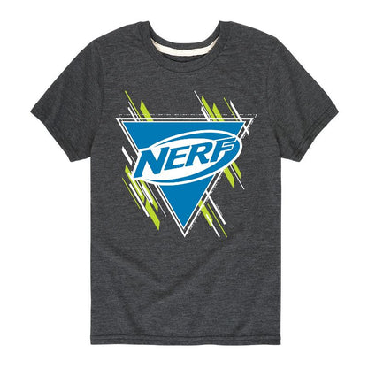 تي شيرت جرافيكي بأكمام قصيرة وشعار مثلث للأولاد من NERF