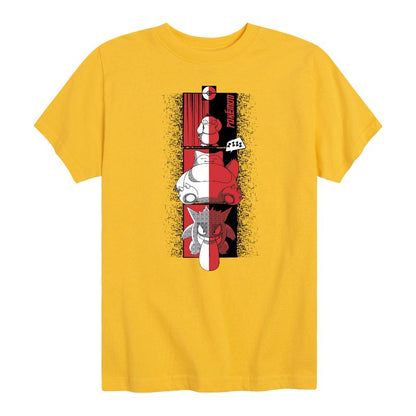 تي شيرت جرافيكي بأكمام قصيرة بتصميم سنورلاكس جينجار من بوكيمون للأولاد