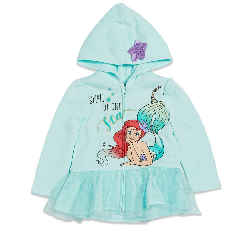 Disney Princess Girls Zip Up Hoodie Toddler