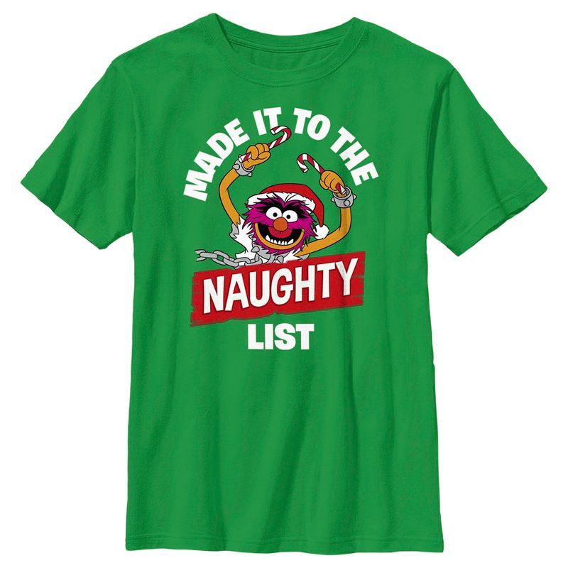 تي شيرت للأولاد من The Muppets The Animal Made it to the Naughty List